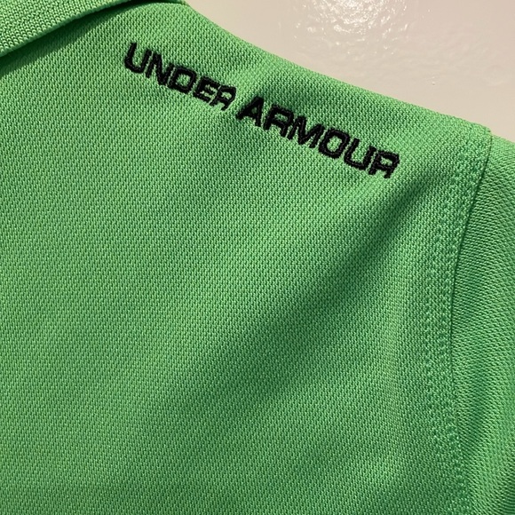 Boys Under Armour Heatgear Loose Fit Polo - Picture 5 of 6